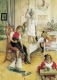 Postkarte Carl Larsson - Weihnachtsmorgen