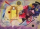 Postkarte Wassily Kandinsky – Yellow-Red-Blue