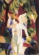 Postkarte August Macke - Badende Frauen
