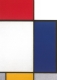 Postkarte Piet Mondrian - Large Composition with Red, Blue and Yellow (Kein Verkauf nach Spanien und USA)