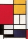 Postkarte Piet Mondrian - Composition