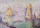 Postkarte Paul Signac - The Lagoon of Saint Mark