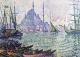 Postkarte Paul Signac - La Corne dor