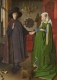 Postkarte Jan van Eyck - Arnolfini Portrait