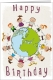 Klappkarte – Happy Birthday
