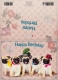 Klappkarte – Happy Birthday