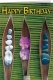 Klappkarte – Happy Birthday