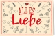 Klappkarte – Alles Liebe