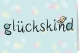 Klappkarte – Glückskind