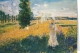 Klappkarte – Claude Monet - Der Spaziergang (1872-75)