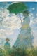 Klappkarte – Claude Monet - Woman with a parasol (1875)
