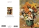 Klappkarte – Auguste Renoir - Chrysanthemums (1885)