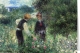 Klappkarte – Auguste Renoir - Picking Flowers (1875)