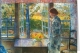 Klappkarte – Childe Hassam - The Goldfish Window (1916)