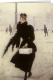 Klappkarte – Jean Béraud - Parisian woman (1890)