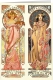 Klappkarte – Alphonse Mucha - Moët & Chandon (1899)