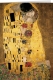 Klappkarte – Gustav Klimt - The kiss (1907/08)