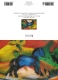Klappkarte – Franz Marc - Blue pony (1912)
