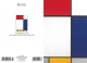 Klappkarte – Piet Mondrian - Large Composition with Red, Blue and Yellow (1928)