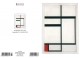 Klappkarte – Piet Mondrian - Composition No.1 with Red (1931)
