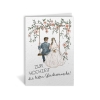 Zur Hochzeit die besten Glückw?nsche - Grußkarte aus Samenpapier
