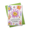 Herzlichen Dank - Grußkarte aus Samenpapier
