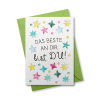 Das Beste an Dir bist Du - Grußkarte aus Samenpapier