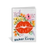 Dicker Kuss - Grußkarte aus Samenpapier