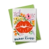 Dicker Kuss - Grußkarte aus Samenpapier