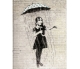 Blankbook – Street Art - Umbrella Girl (Auslaufartikel)