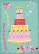 Postkarte - Happy Birthday