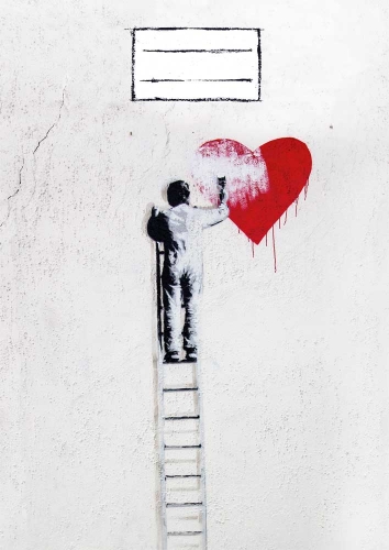 Follow your Heart - Street Art