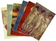 Postkartenset »Römische Fresken«
