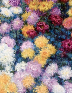 Monet - Chrysanthemes