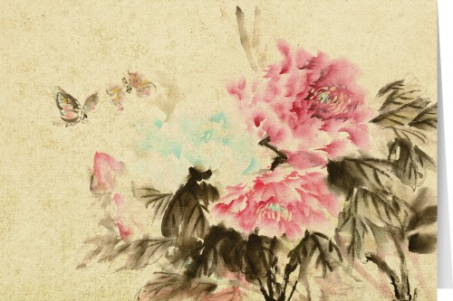 Penony - Traditional Chinese Painting