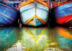 Colorful Boats