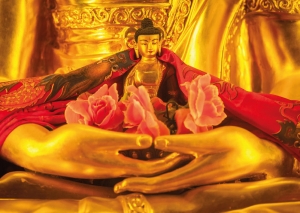 Buddha in Buddhas Hand