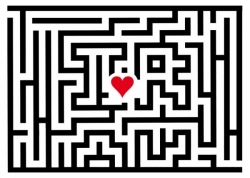 Herz-Labyrinth