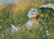 Claude Monet - Suzanne Reading