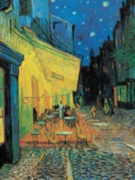 Vincent van Gogh - Cafe at Arles