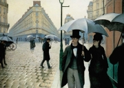 Gustave Caillebotte - Rue de Paris: Temps de Pluie