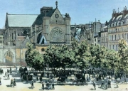 Claude Monet - Die Kirche Saint - Germain