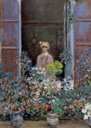 Claude Monet - Camille Monet in the Window