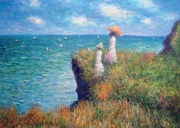Claude Monet - The Cliff Walk