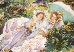 John Singer Sargent - Simplon Pass: The Tease