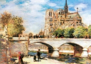Jean Francois Raffaelli - Notre-Dame von Paris