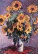Claude Monet (1840-1926), Bouquet of Sunflowers, Stillleben mit Sonnenblumen, 1880