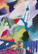 Wassily Kandinsky - Murnau mit Kirche