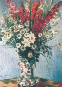 Claude Monet - Bouquet of Gladioli, Lillies and Daisies