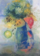 Odilon Redon - Blumenstrau in einer Vase